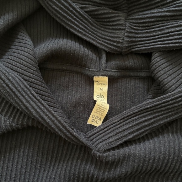 Alo Navy Blue Muse Hoodie - Picture 3 of 3